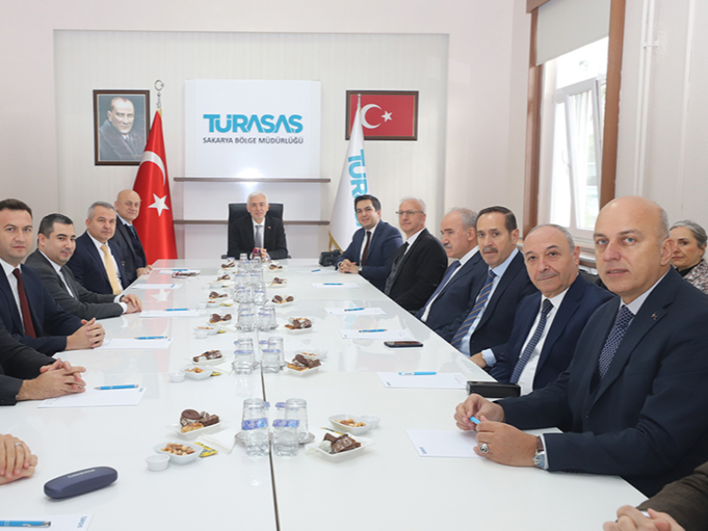 TÜRASAŞ EV SAHİPLİĞİNDE TEFTİŞ KURULU İSTİŞARE TOPLANTISI YAPILDI