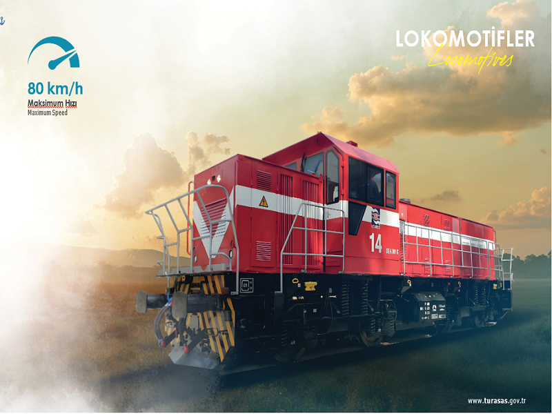 DE10000K Dizel Elektrikli Manevra Lokomotifi