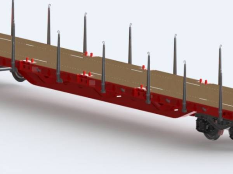 Hafifletilmiş Platform Vagonu