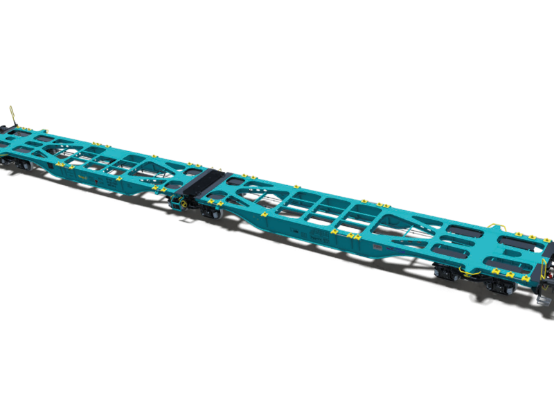 90' Sggmrs PLATFORM TİPİ YENİ NESİL MİLLİ YÜK VAGONU