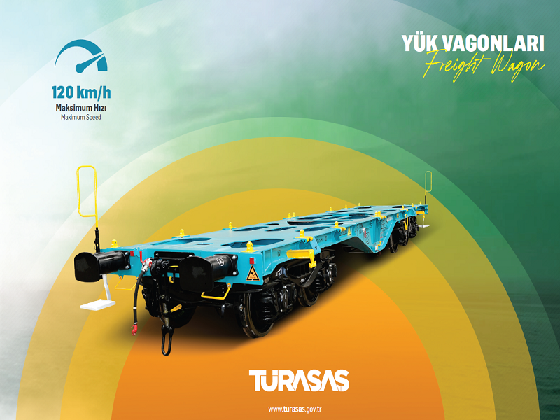 40' Sgmmns Konteyner Vagon