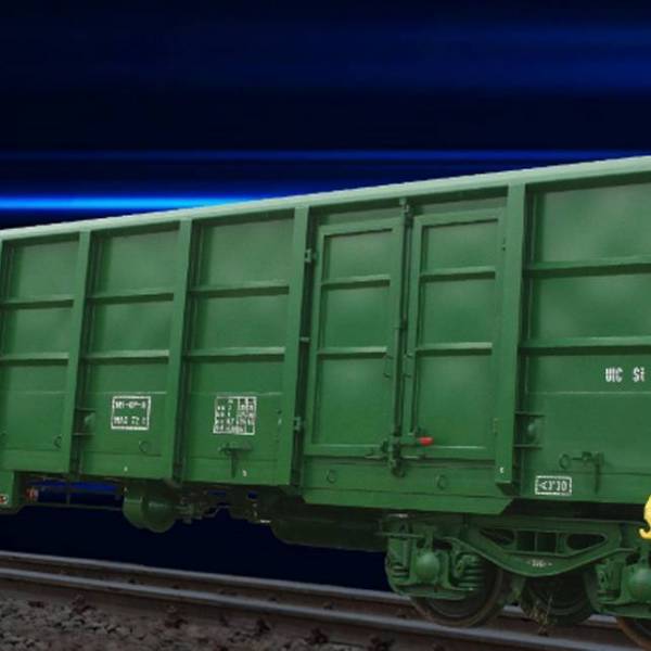 High Sided Freight Wagon