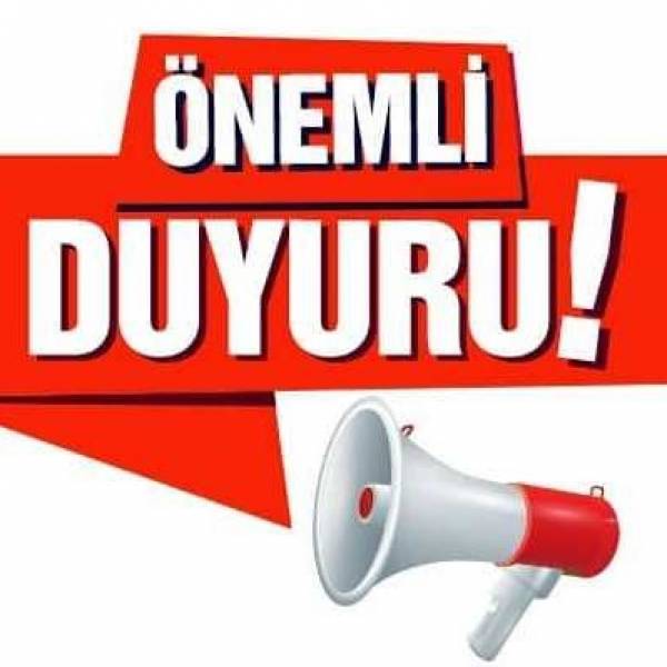 TÜRASAŞ GENEL MÜDÜRLÜĞÜ’NDEN DUYURU