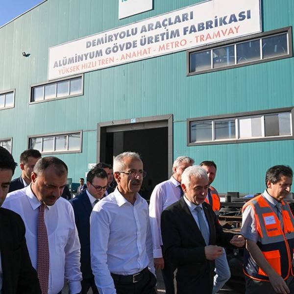 Ulaştırma ve Altyapı Bakanı Abdulkadir URALOĞLU Türasaş'ı Ziyaret Etti